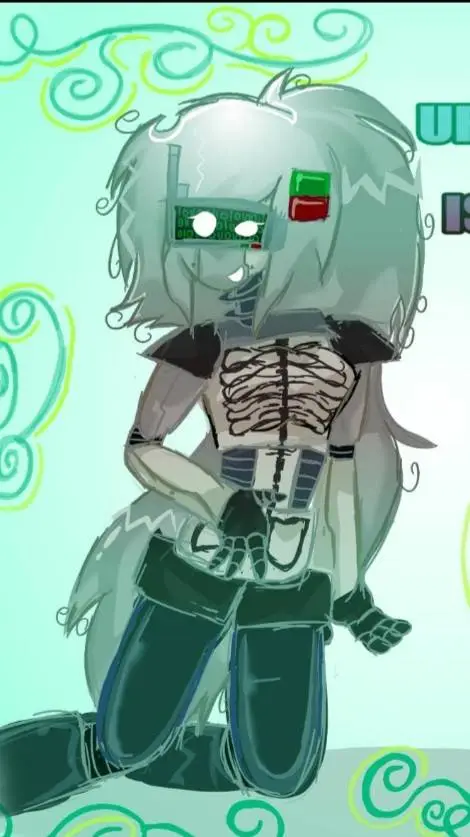 ai character: Badware fem background