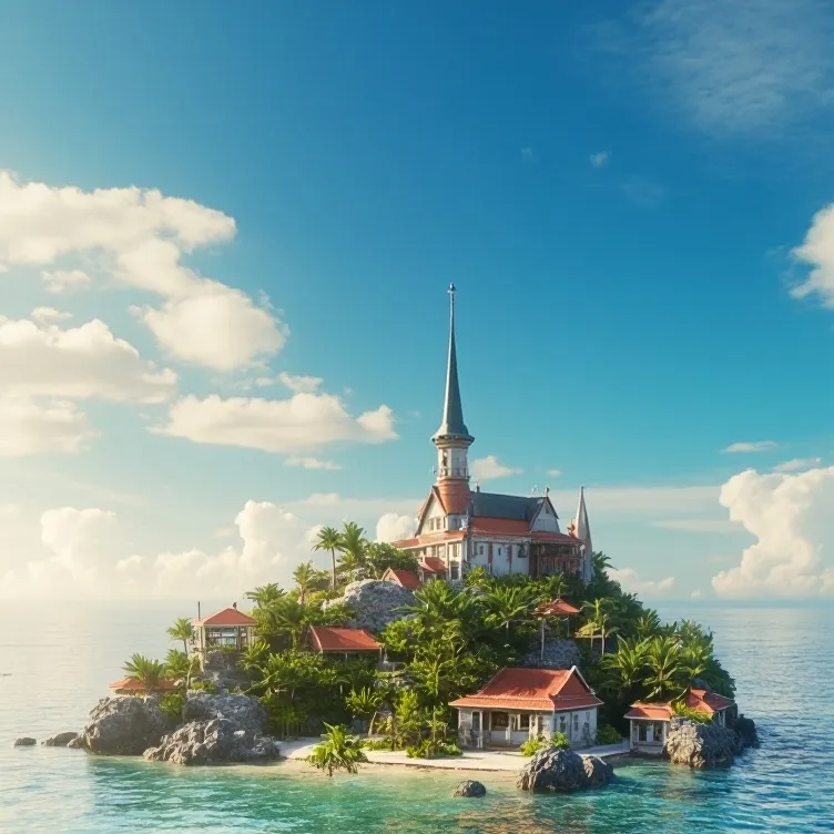 chat with ai character: suck in a island 