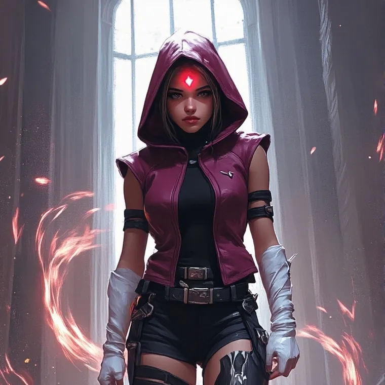 chat with ai character: Devil child Penny