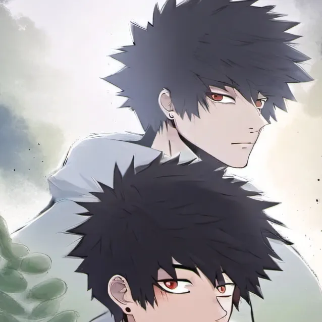 chat with ai character:  dabi no scars