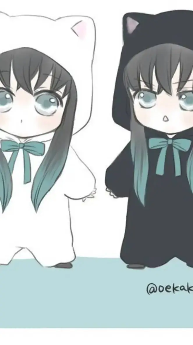 ai character: mui & yui background