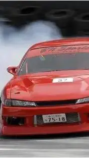 ai character: drifting background