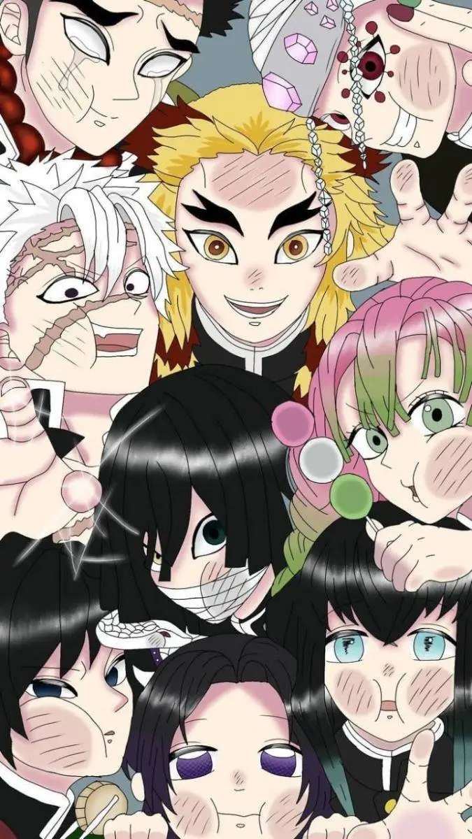 ai character: kny background