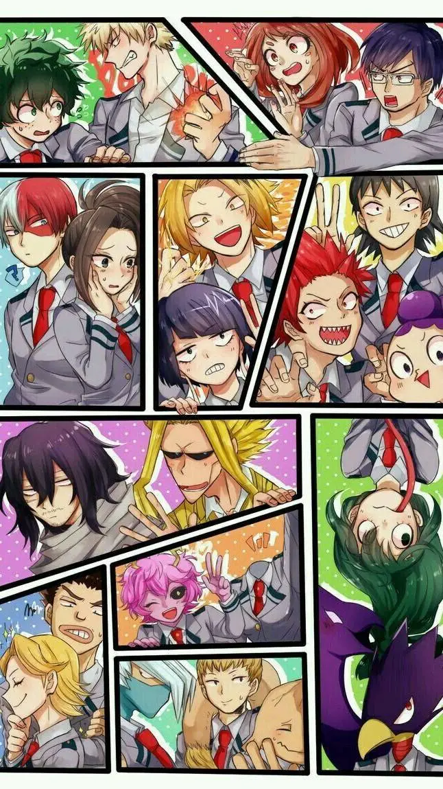 ai character: bnha san valentin background