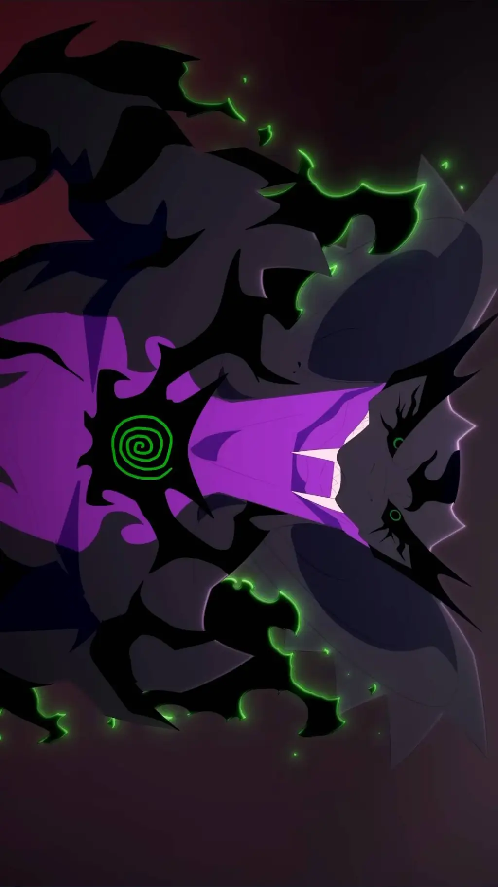 ai character: Shadowcoil background