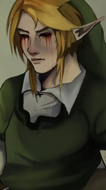 ai character: ben drowned  background