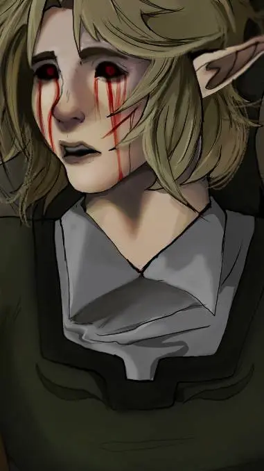 ai character: ben drowned  background