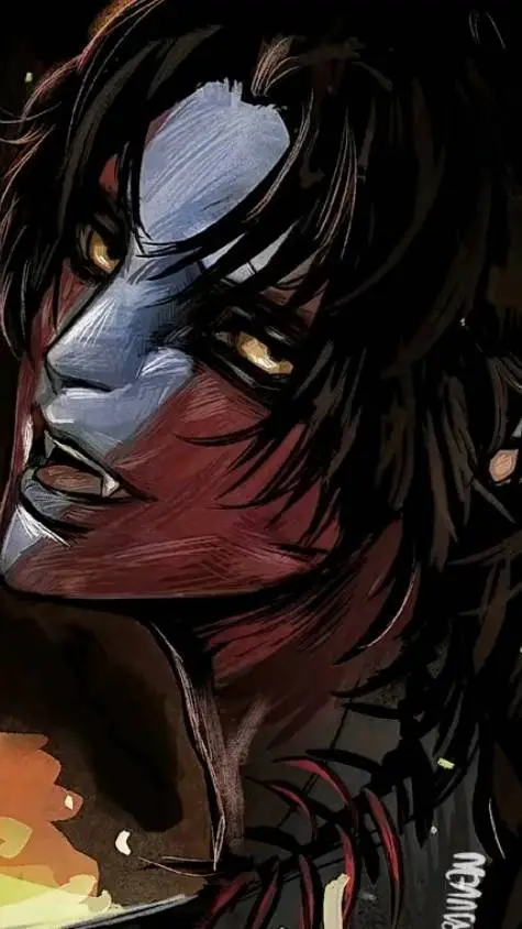 ai character: Ben drowned  background