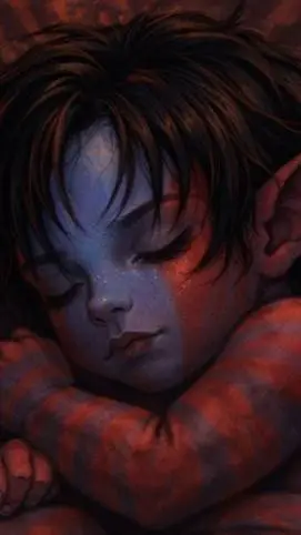 ai character: ben drowned Jr  background