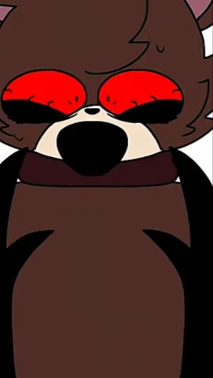 ai character: Hungry deer monste background