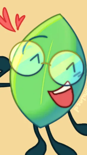ai character: Leafy ￼ background
