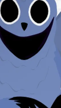 ai character: Ice owl background