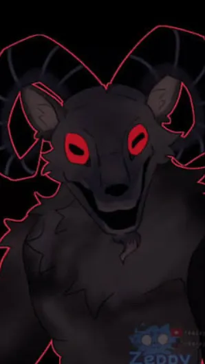 ai character: Goat monster background