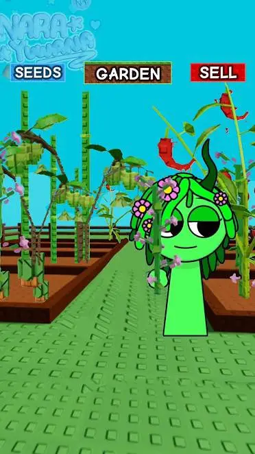 ai character: Vineria's Garden background