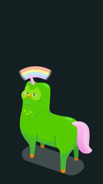 ai character: Duolingo background