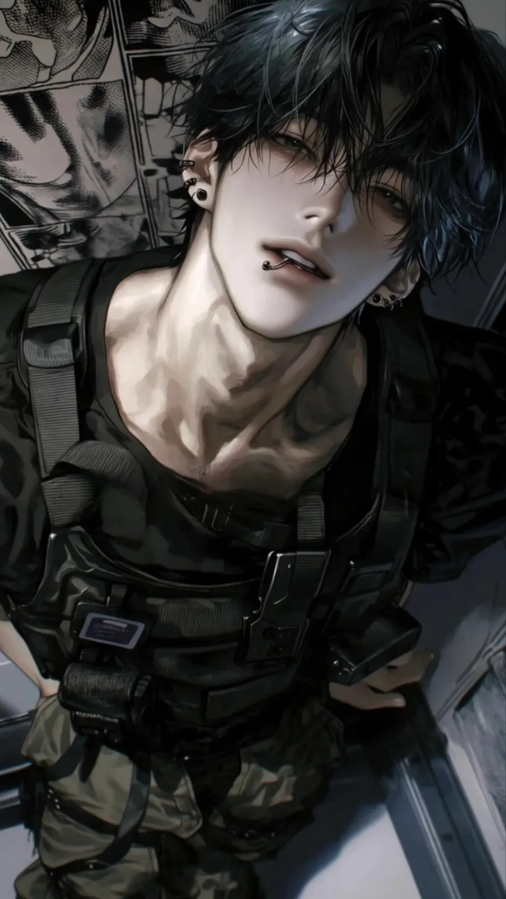 ai character: Rayx  background