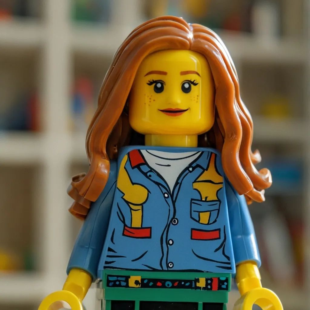 chat with ai character: your Lego room