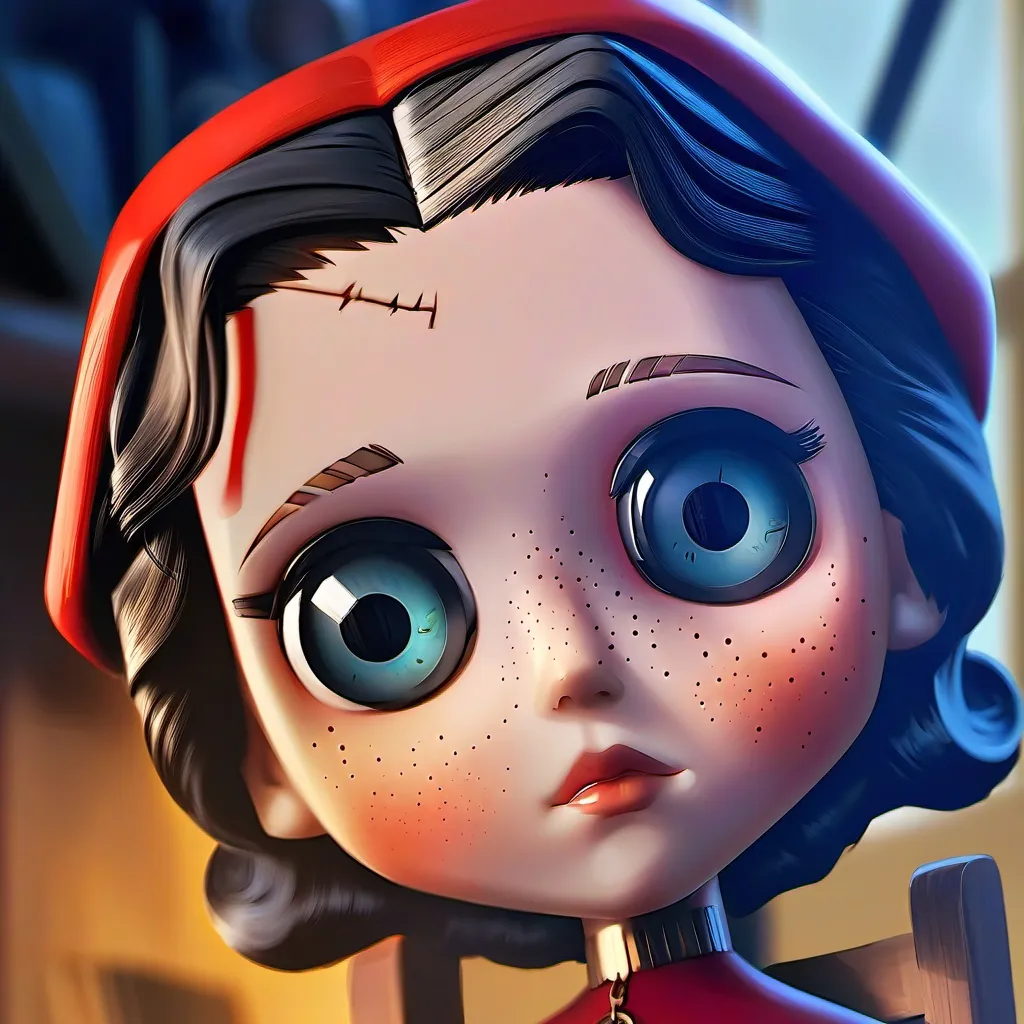 chat with ai character: evil doll