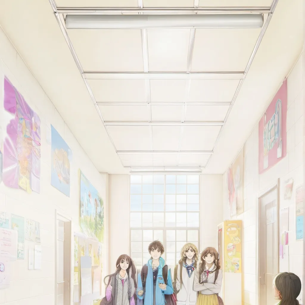 chat with ai character: school new student