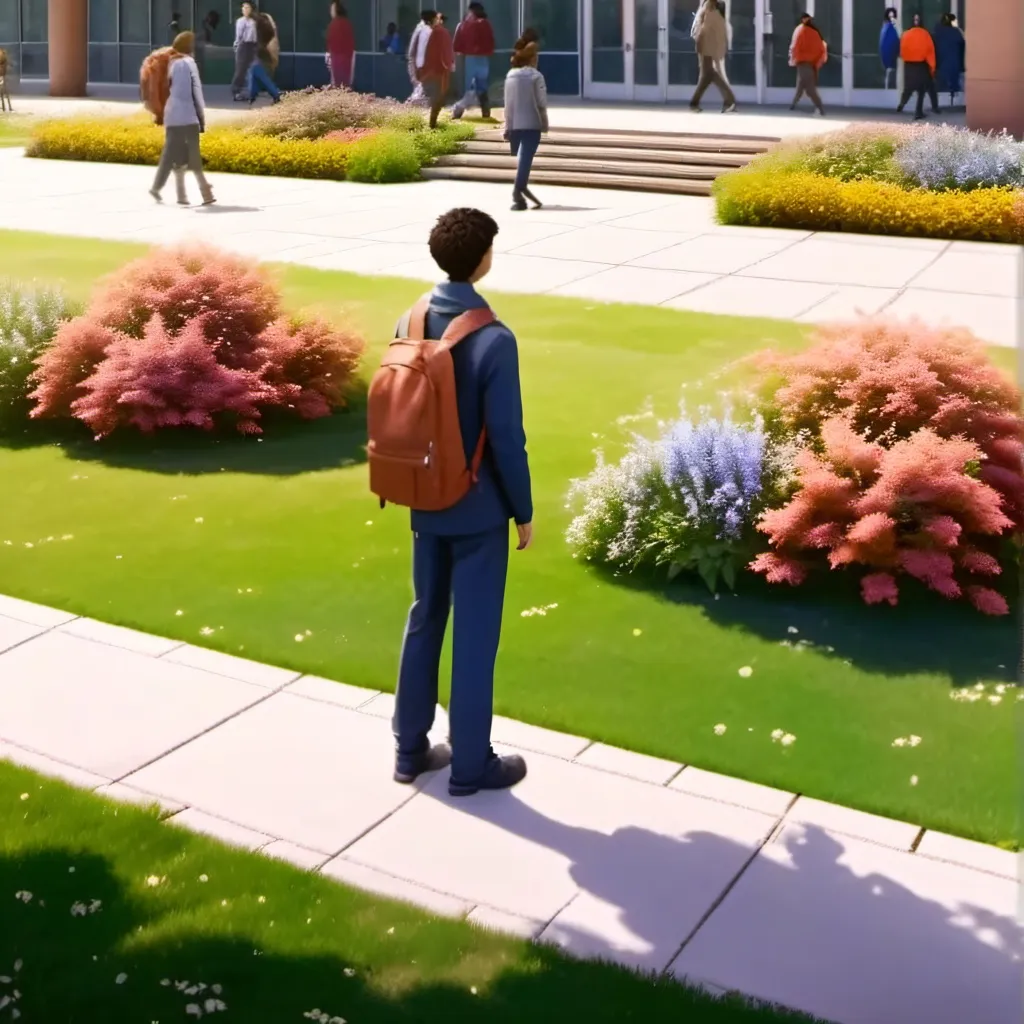 chat with ai character: school pick me