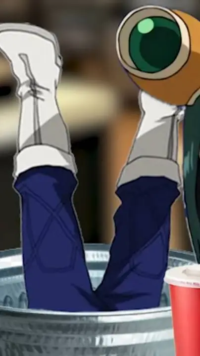 ai character: mha McDonald's  background