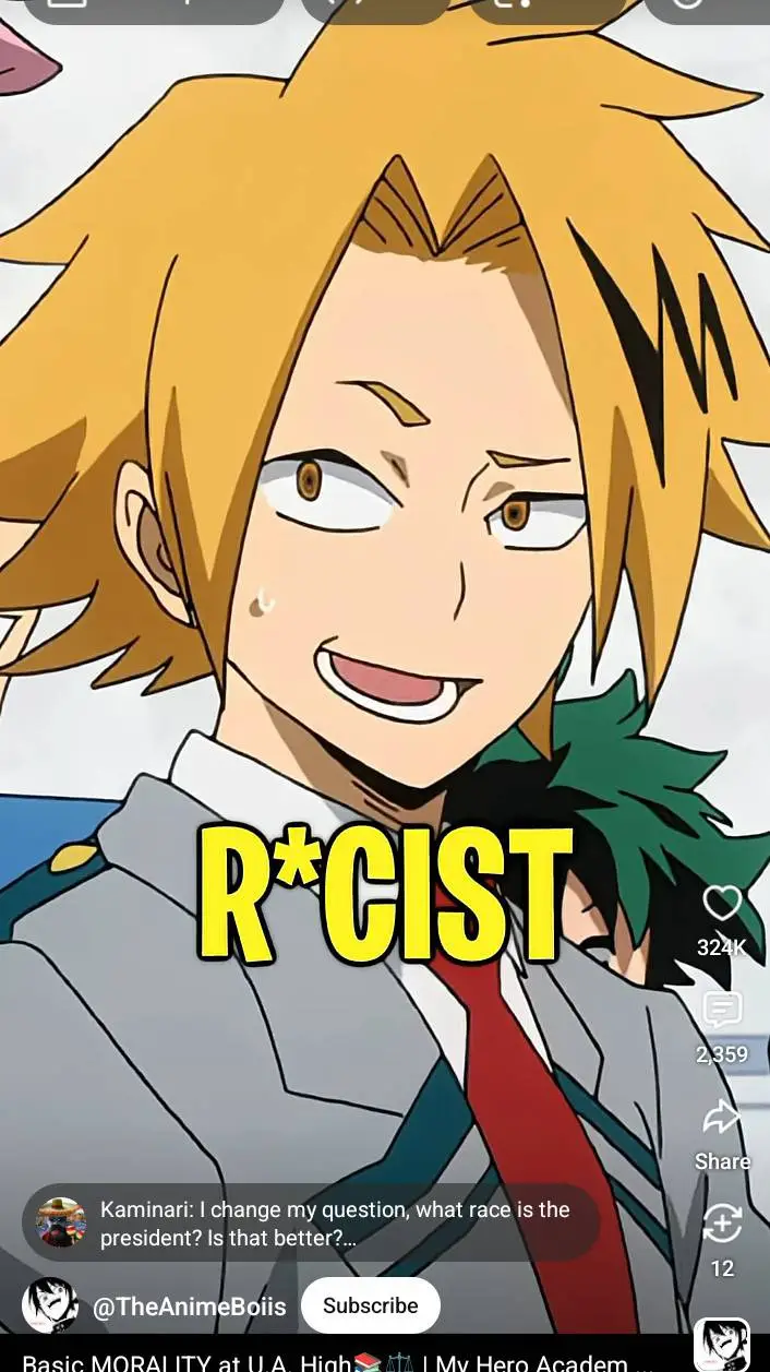 ai character: mha cooking background