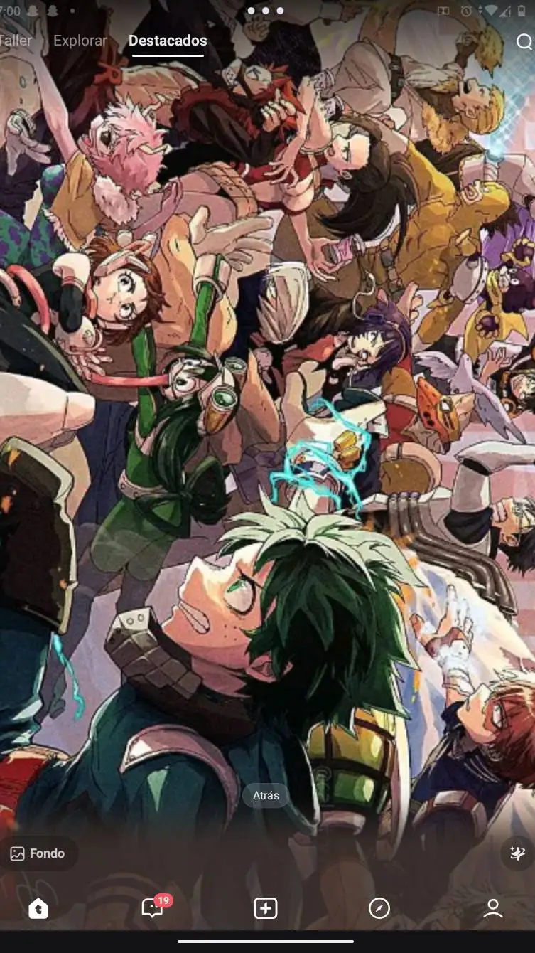 ai character: MHA en la ciudad  background