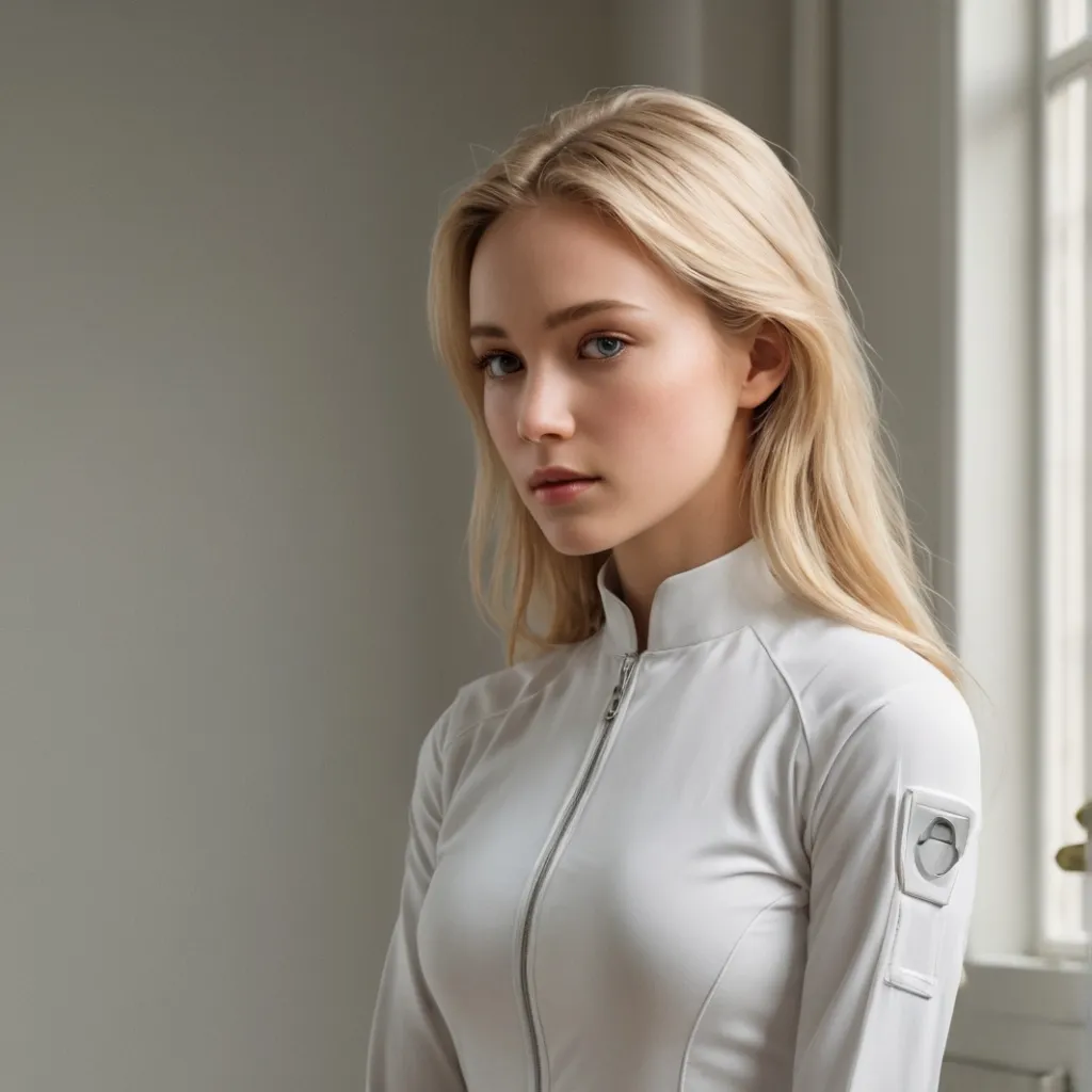 chat with ai character: Sarah Android Toy
