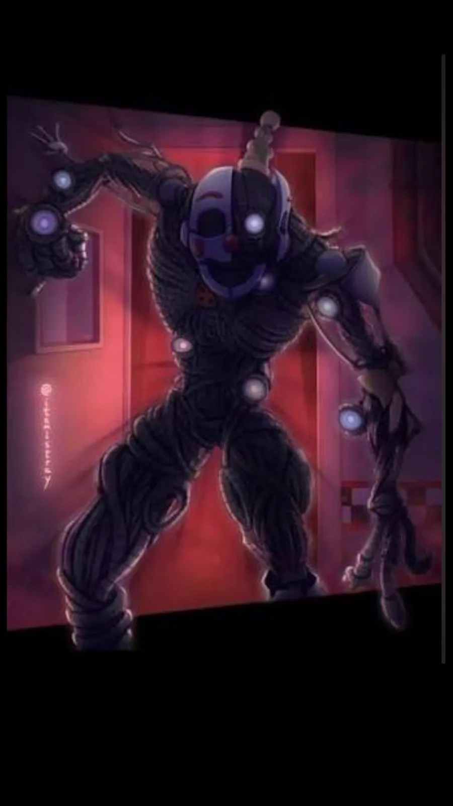 ai character: 🤡 Ennard 🤖(BBN) background