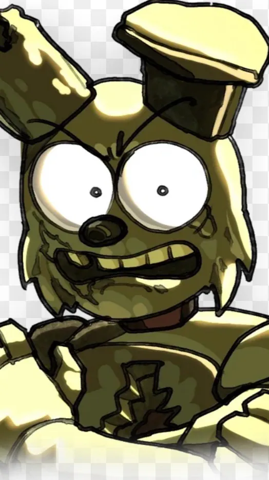 ai character: Toontrap 🐰🟢 background