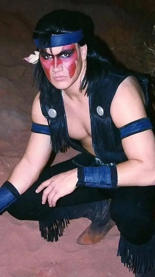 ai character: Nightwolf  background