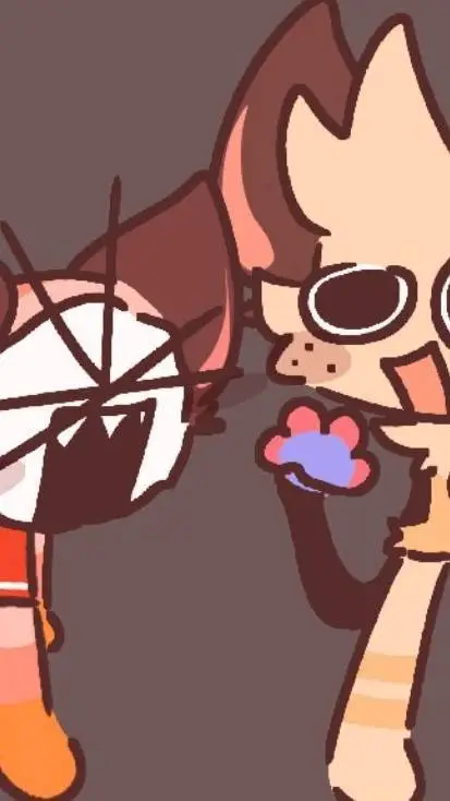 ai character: goob x shrimpo background