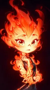 ai character: Ember background