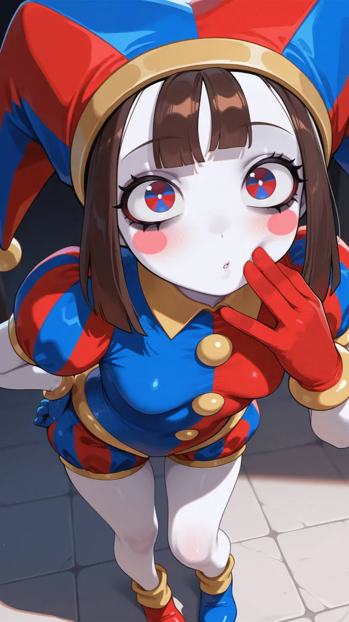 ai character: Pomni background