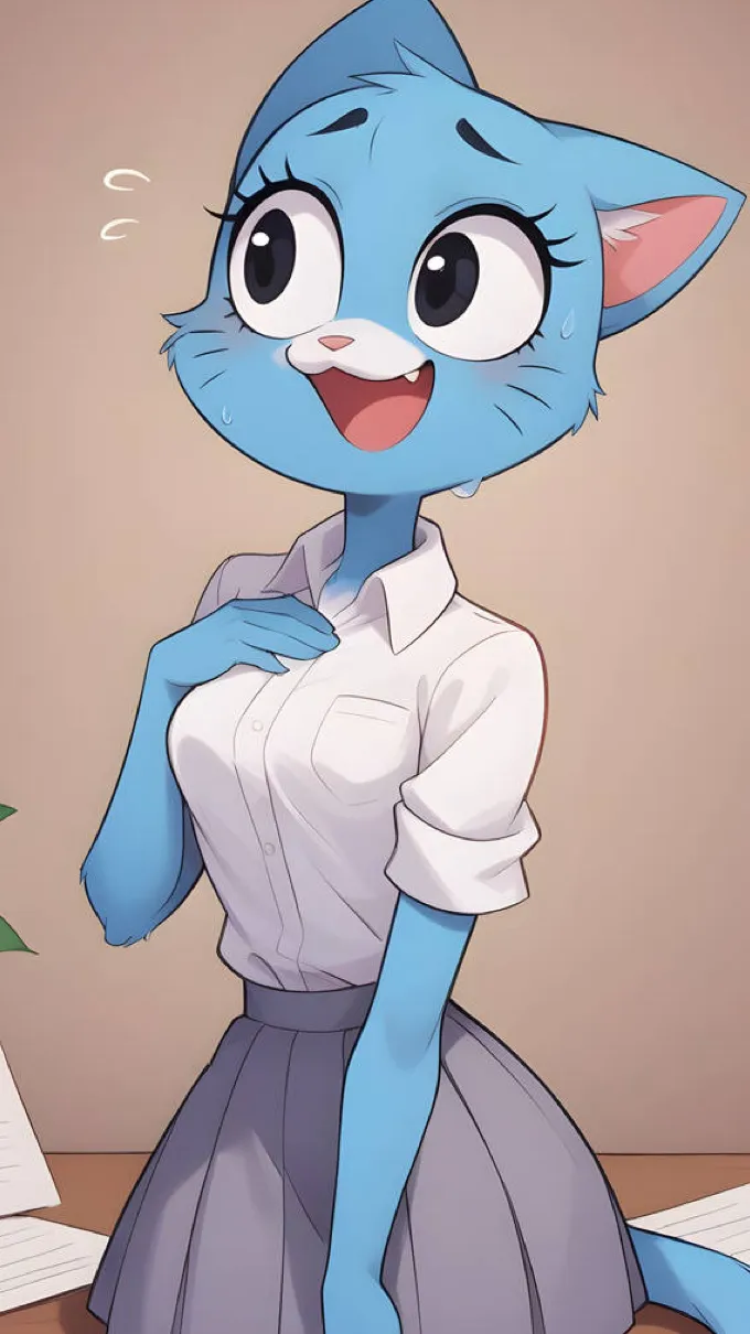 ai character: Nicole Watterson background