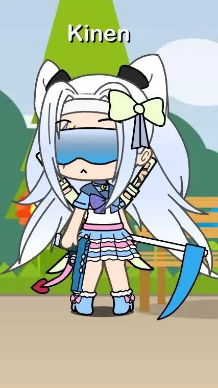 ai character: ❤️kinen❤️ background