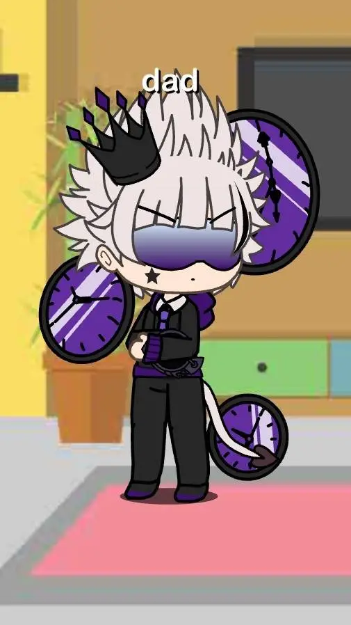 ai character: abbie&Kinen dad background
