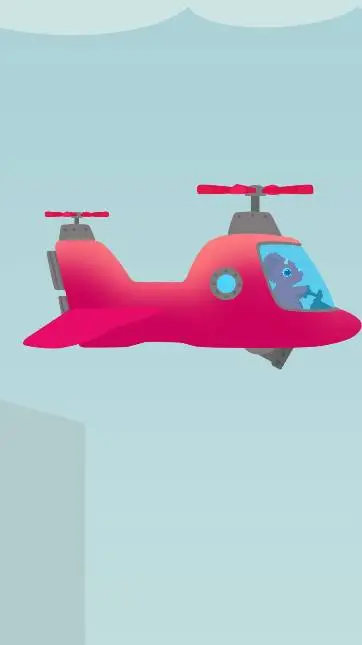 ai character: helicopter background