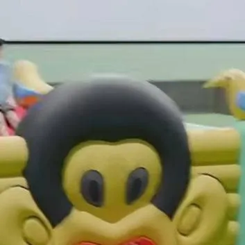 chat with ai character: bounce house