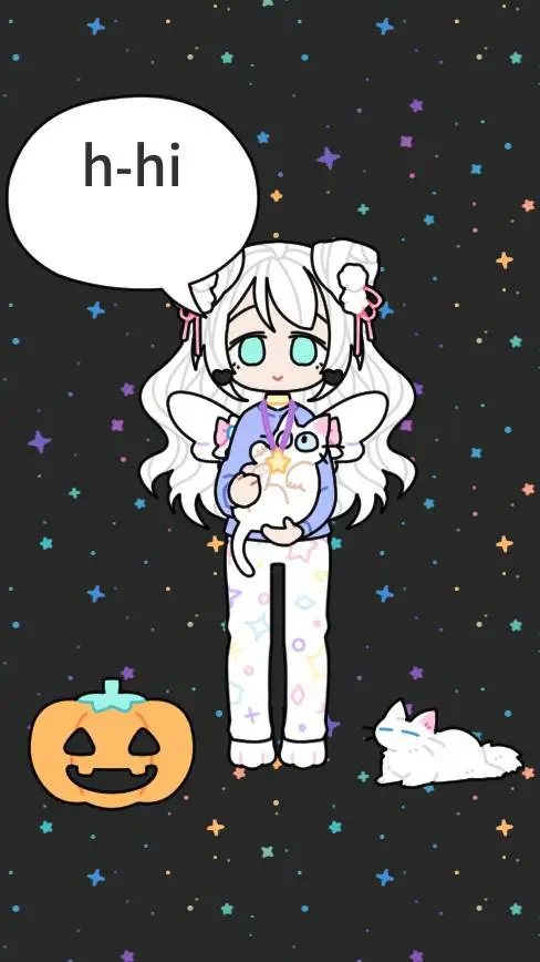 ai character: kitty background