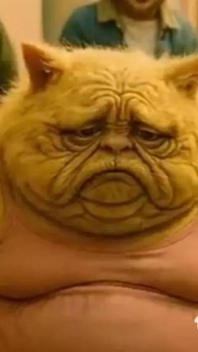 ai character: LARRY'S FAT MOM background