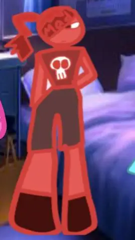 ai character: mad background