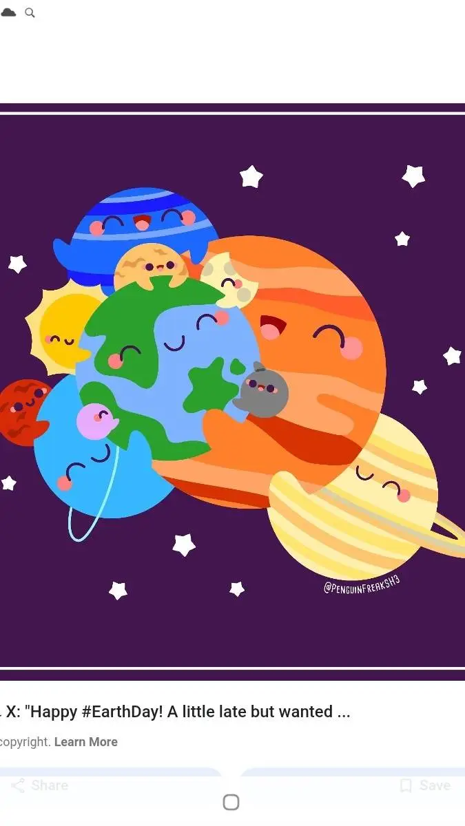 ai character: Solar system  background