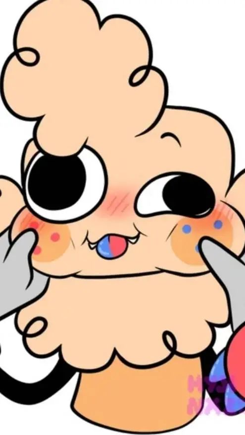 ai character: Dandys world Goob background