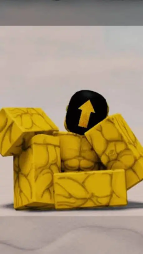 ai character: Golden arrow background