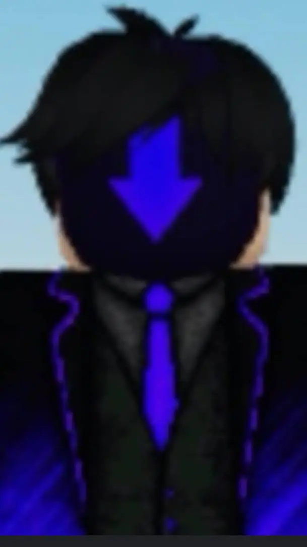 ai character: purple arrow  background
