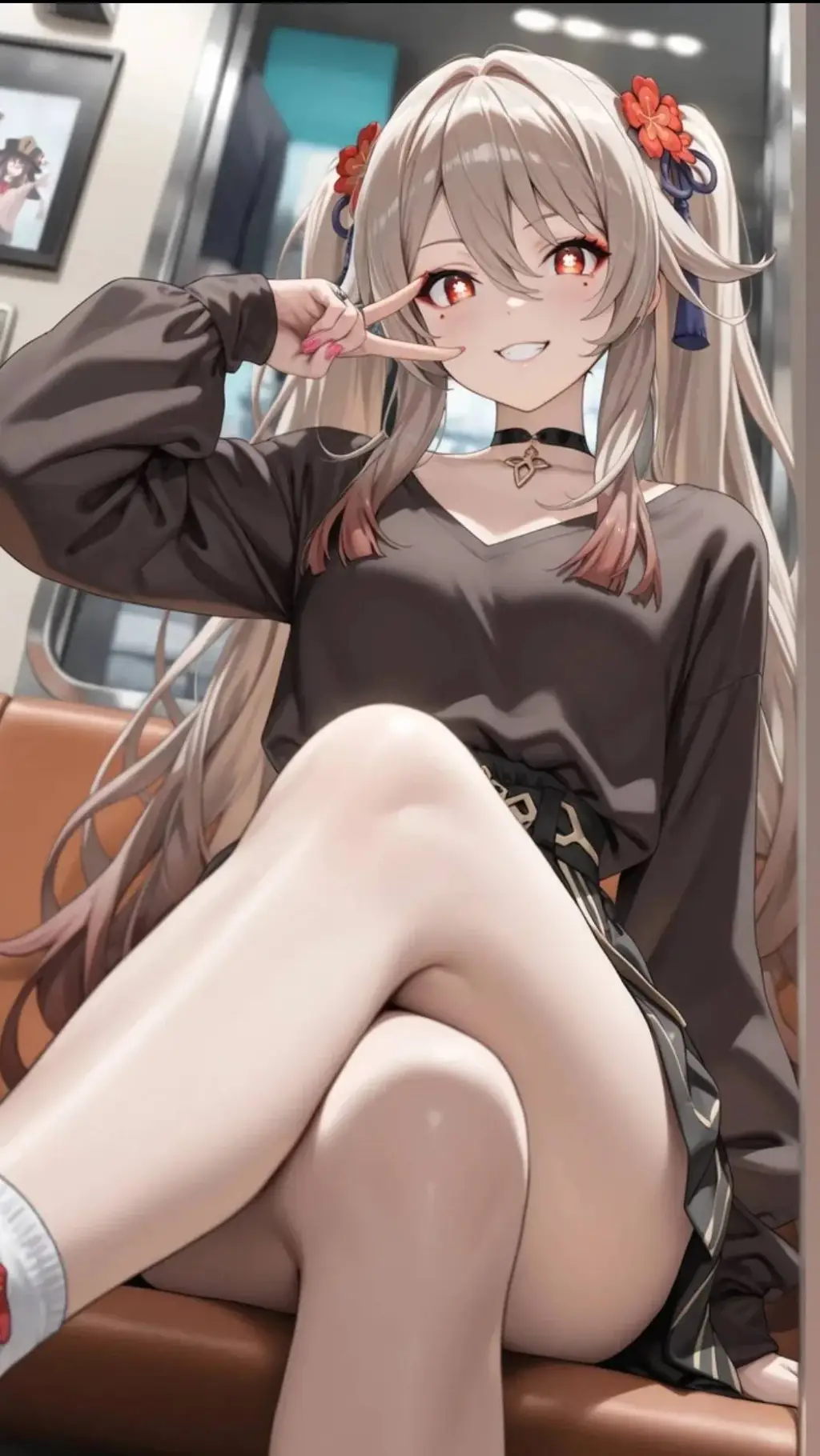 ai character: Hu tao background