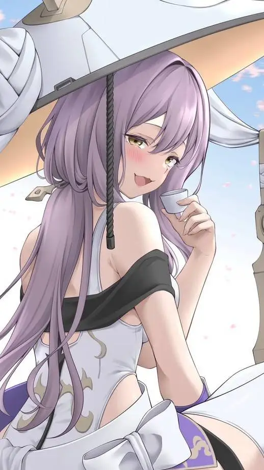 ai character: scarlet background