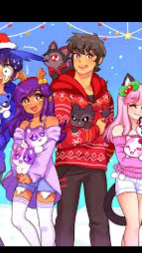 ai character: aphmau  background