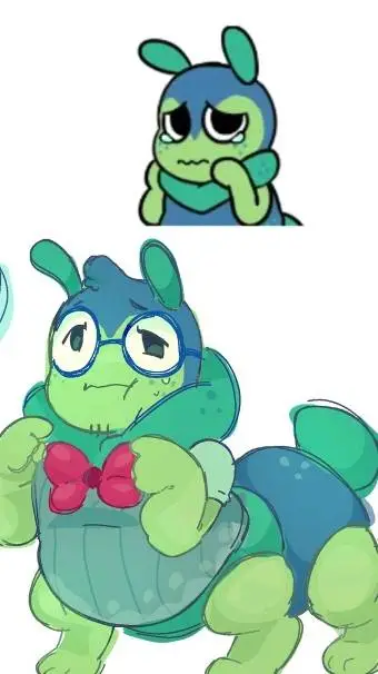 ai character: squirm background